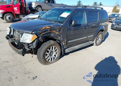 2011 Nissan Pathfinder Le из США, поврежденный, VIN 5N1AR1NB3BC622082